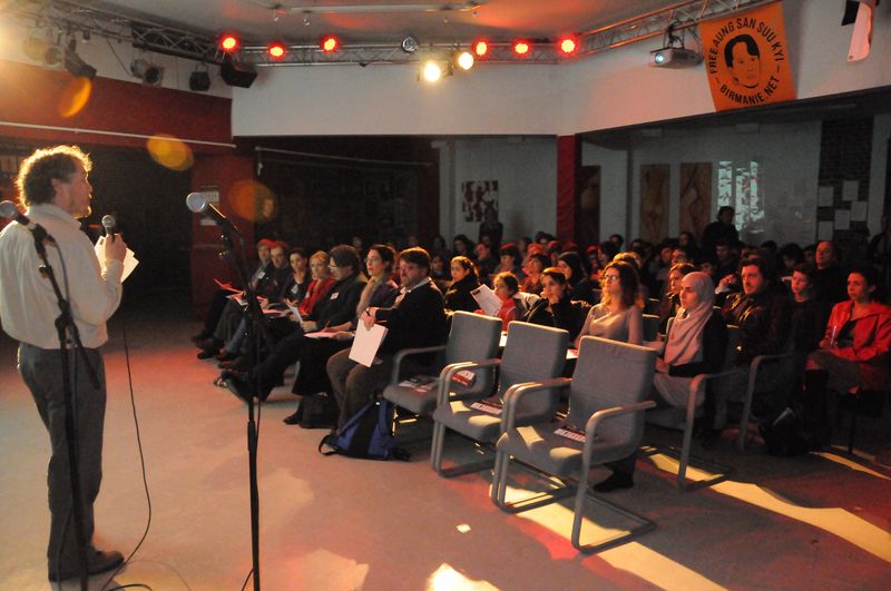 Le Jury (au premier rang)